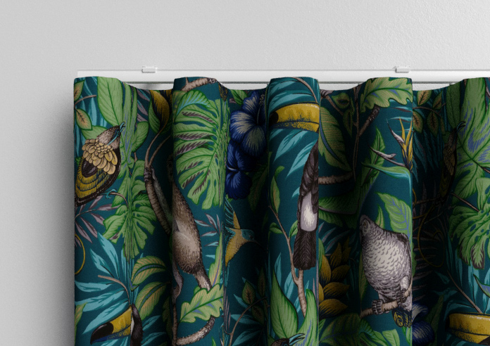 Rain Forest, Lagoon - Made to Measure Curtains - Image 13